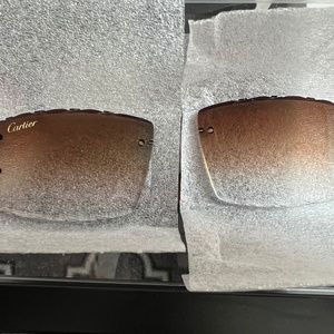 Hennessey Brown Cartier Big C ‘cuts’ replacement frames